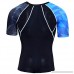 PKAWAY Mens Breathable Short Sleeve Compression Workouts Shirt Black Running Tee B07PW883KQ